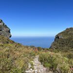 the view on the top of Kasteelspoort hike in Cape Town - back via Woody Ravine